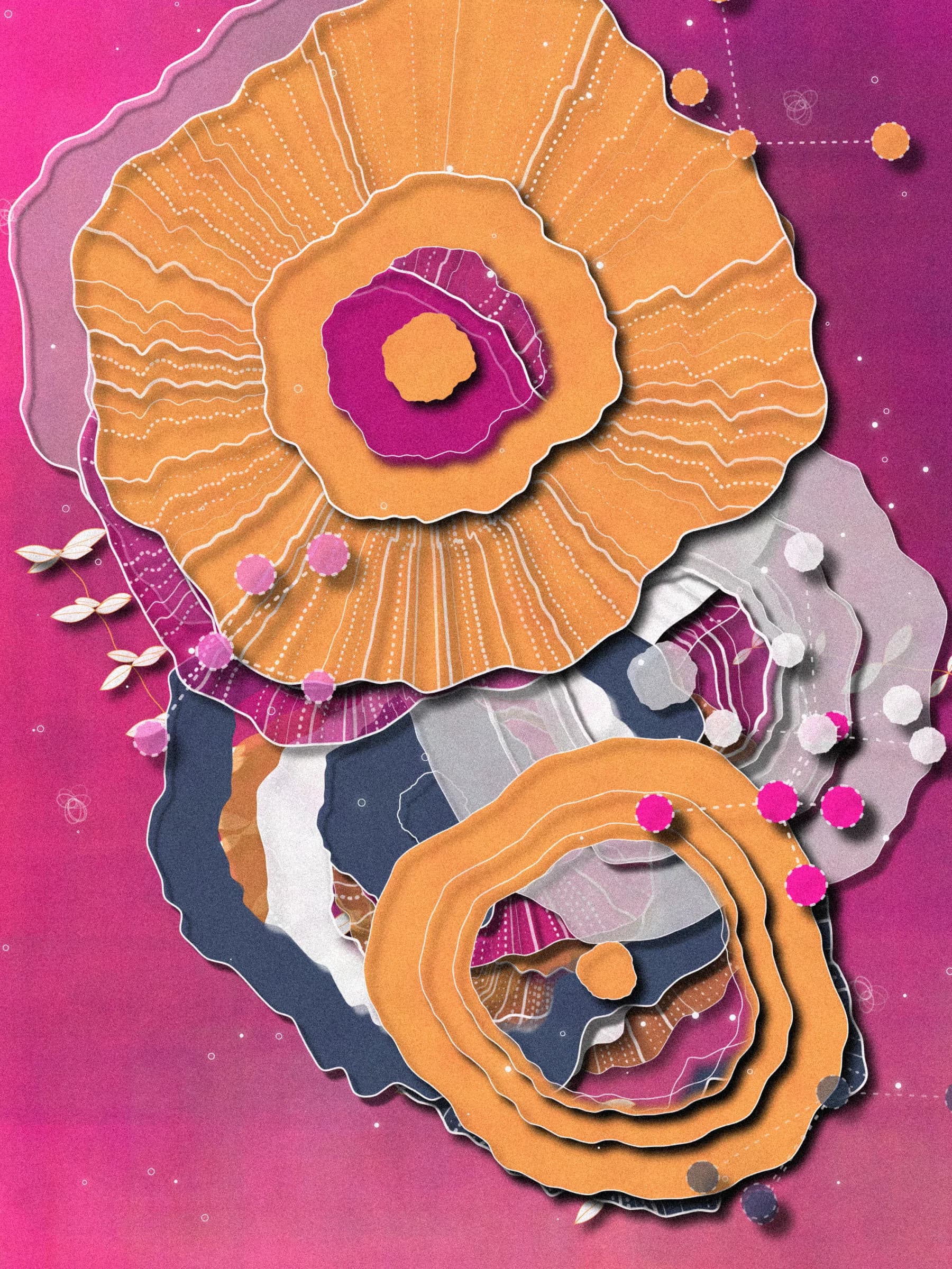 Coral 01, Generative series · Tezos
