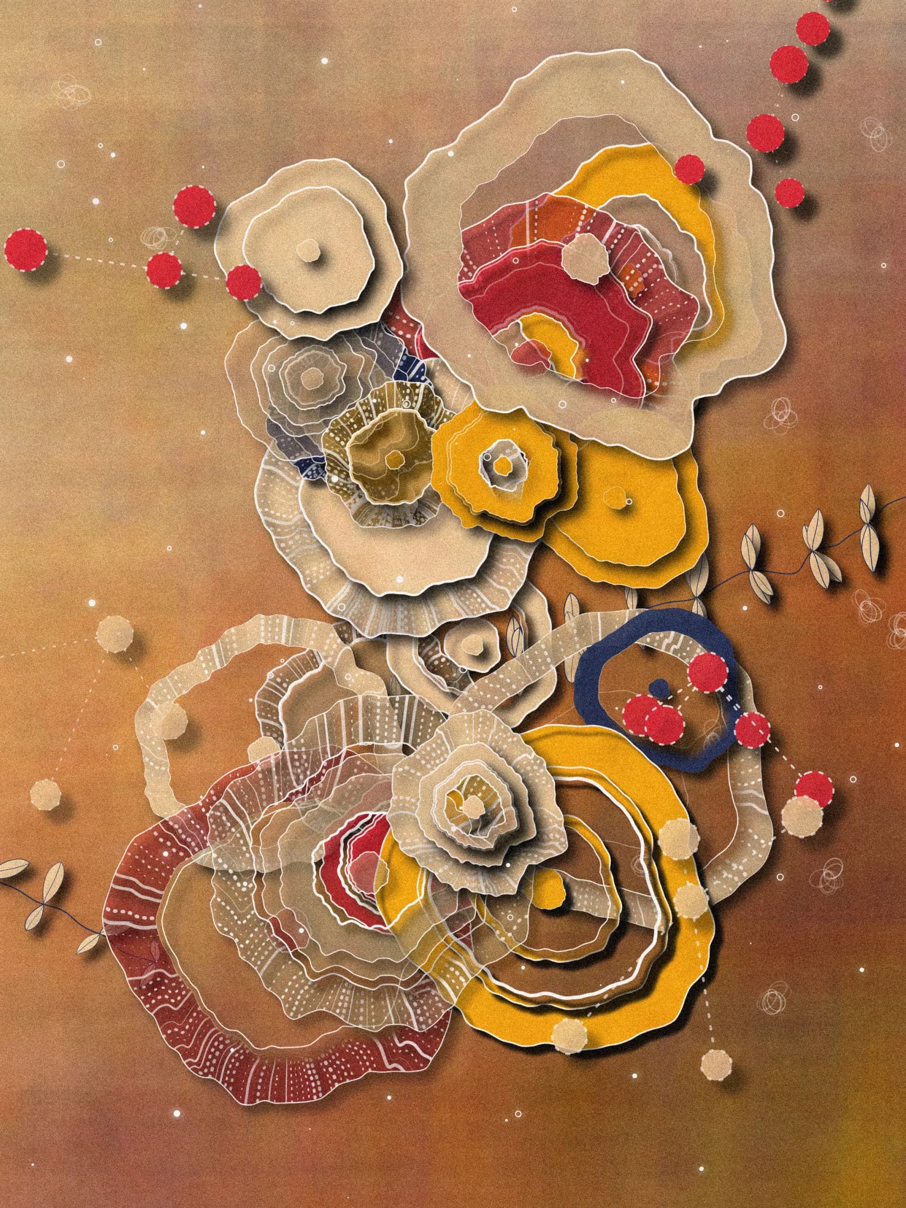 Coral 02, Generative series · Tezos